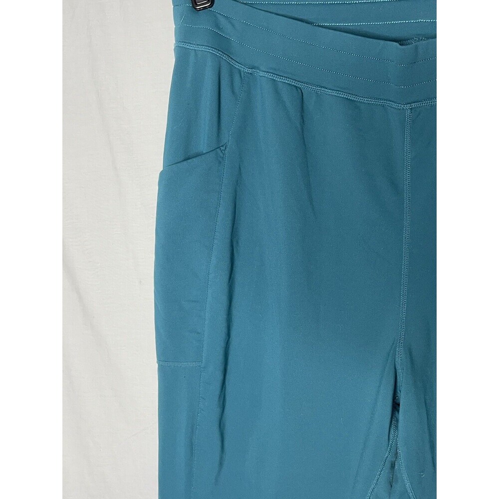 Fabletics Plus Size Jogger Women's 1X Teal Lightweight Performance w/Pull String - Picture 3 of 8